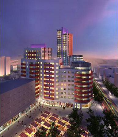 CZWG的倫敦東部Rathbone市場再開發(fā)項(xiàng)目動工1