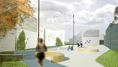 C. F. M.ller設計星型的丹麥Falster監獄5