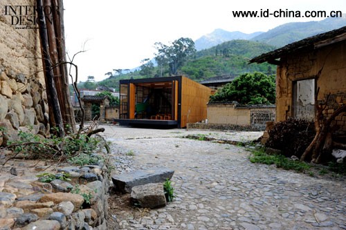 中國福建省下石村橋上書屋5