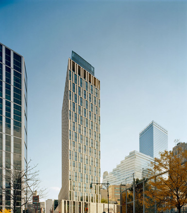 SOM設(shè)計(jì)曼哈頓沃倫街101號(hào)大廈1