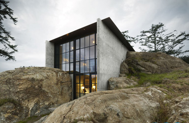 Olson Kundig設(shè)計(jì)美國(guó)圣胡安島上的皮埃爾屋1