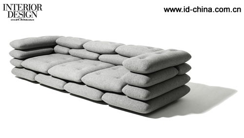 “磚頭”沙發設計1