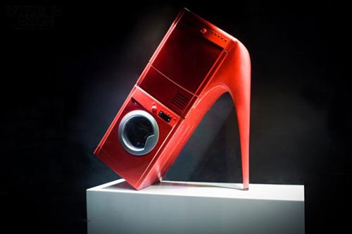 高跟鞋博物館櫥窗設(shè)計4