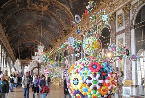 凡爾賽宮村上隆個展現場欣賞5