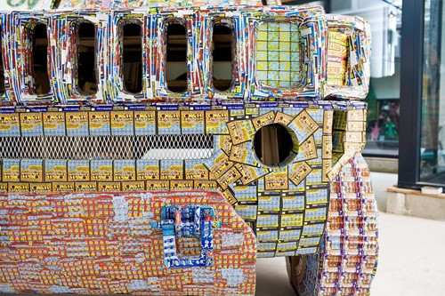 “輕松賺錢”彩票設(shè)計展2