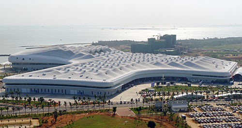 鳥瞰國際會展中心