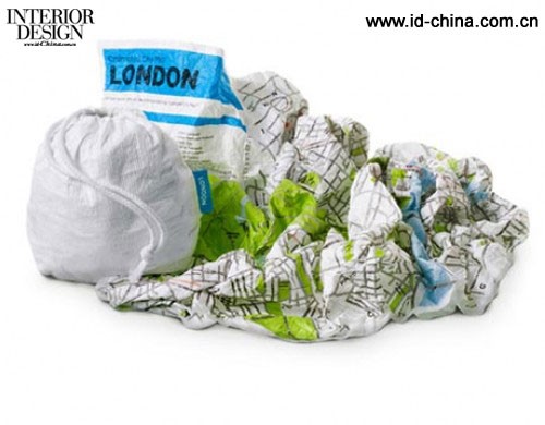 Emanuele Pizzoloruo設(shè)計(jì)不怕皺的地圖-2