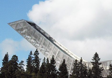 奧斯陸Holmenkollen滑雪場竣工3