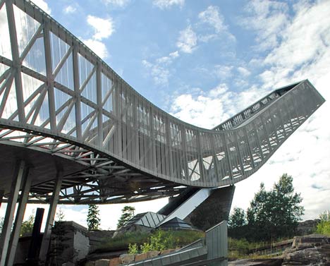 奧斯陸Holmenkollen滑雪場竣工5