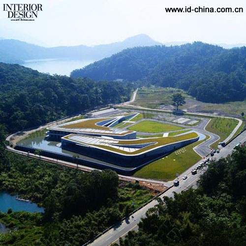 日本建筑師團紀彥設計臺灣日月潭訪問中心-1