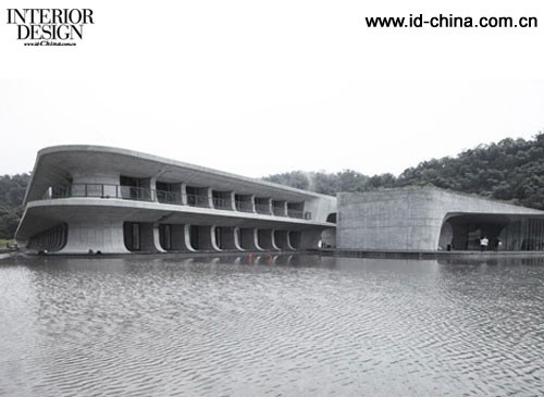 日本建筑師團紀彥設計臺灣日月潭訪問中心-2