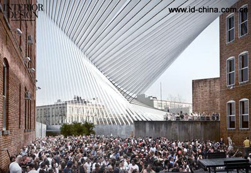 Interboro Partners的“保持圖形”庭院設計-3