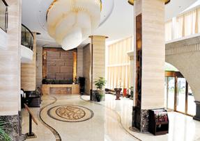 奧特曼米黃大堂地面應用