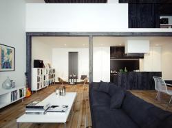 現代LOFT公寓 by Oskar Firek