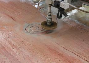 某藝術(shù)中心的精美拼花