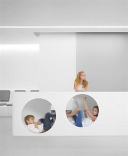 【人造石案例賞析】未來主義風格的純白空間——西西里島牙科診所